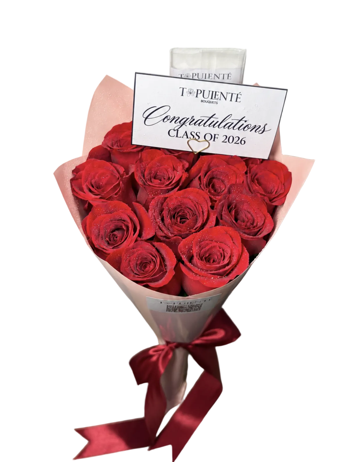 Graduation 12 Rose Bouquet