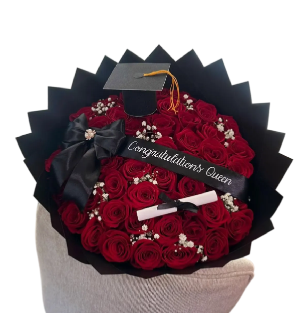 Graduation 50 Rose Bouquet