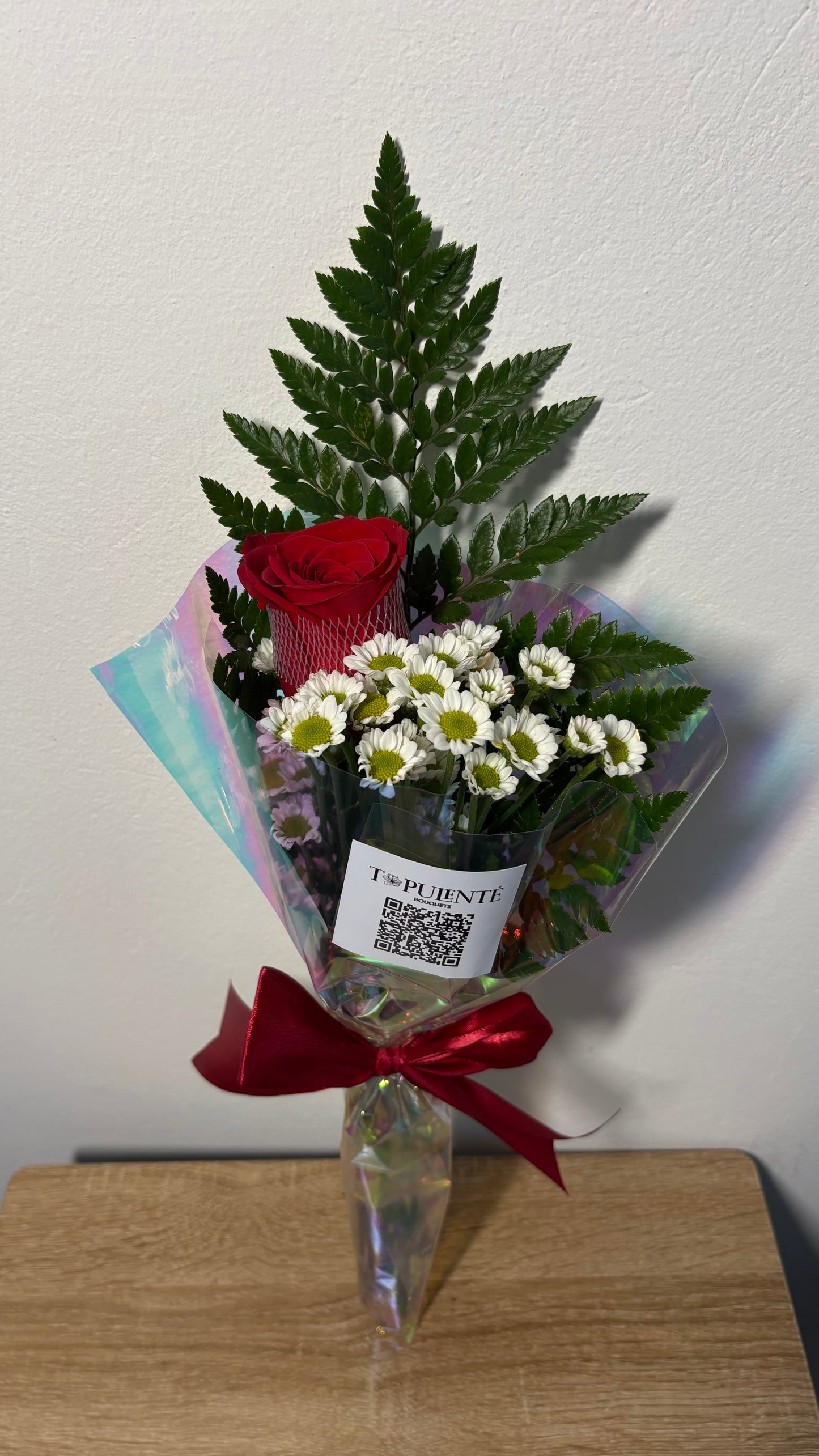 Single Rose Bouquet
