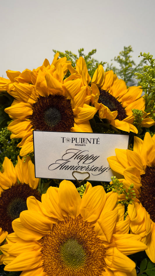 Sunflower Vase Arrangement