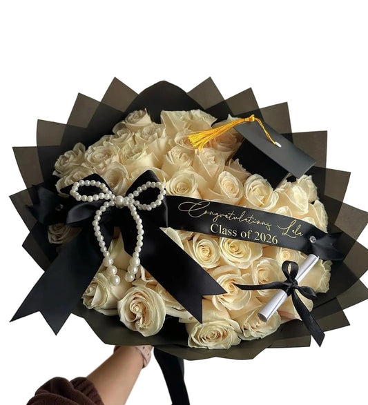 Graduation 25 Rose Bouquet