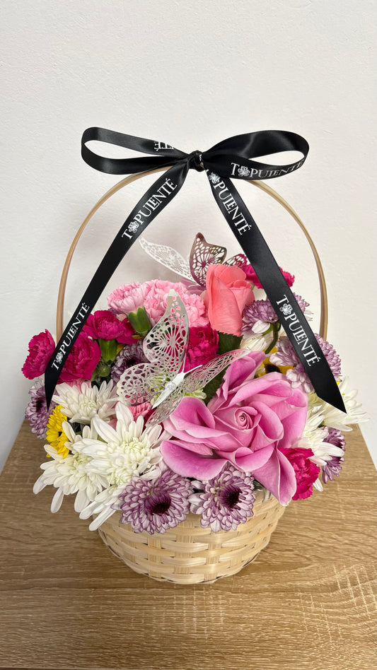 Mixed Bloom Basket