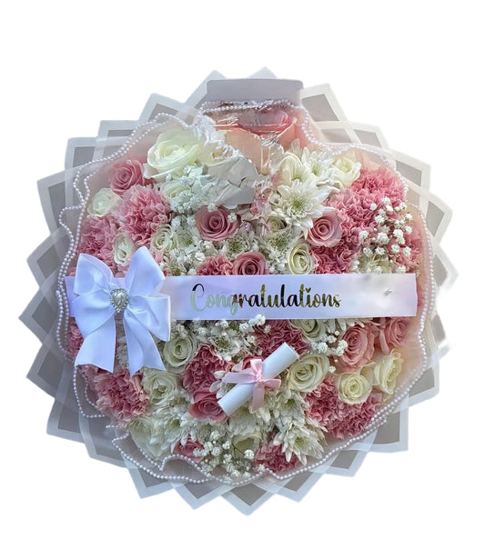 Graduation Luxury Mixed Floral Bouquet
