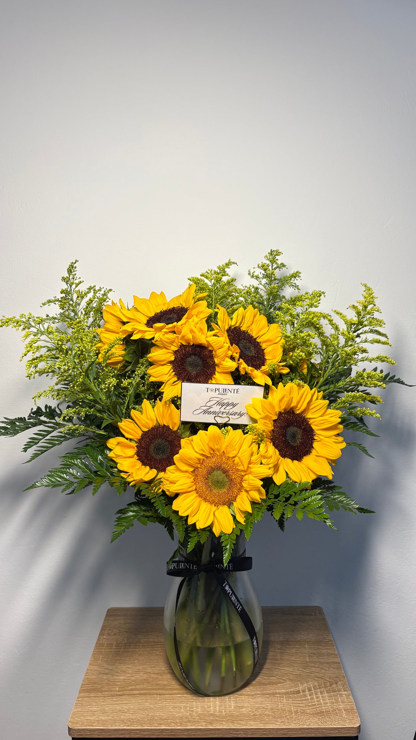Sunflower Vase Arrangement